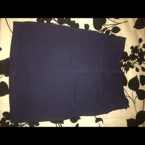 Navy pencil skirt size small NWT